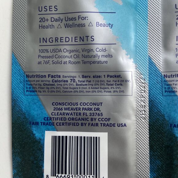 Lemon Lavender Undereye Roller De-Puff & Conscious Coconut Oil .25 fl Oz Samples - Picture 9 of 10